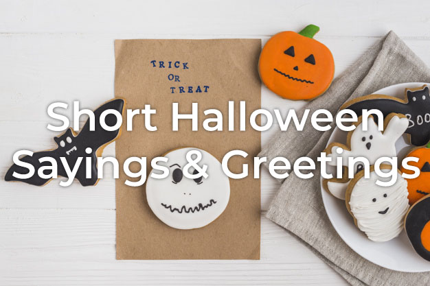 45+ Short Halloween Sayings & Greetings | Styiens